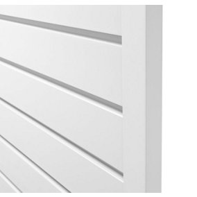 EVOpanel Wall Paneling U Cap Strip Conceal Vertical Edges of Store Wall EPST-1220W