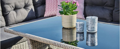 Evre rattan garden set store
