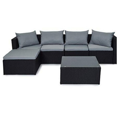 Patio Ottoman Set Outdoor Patio Ottoman 2-Piece Set - All-Weather ...