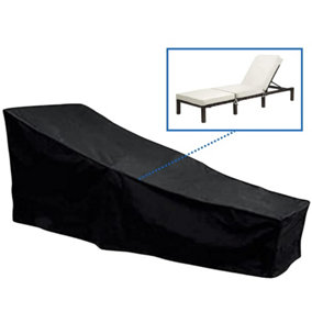 EVRE Breathable Weatherproof 420D Oxford Cloth Cover for Rattan Sun Lounger Set - FREE NEXT-DAY DELIVERY