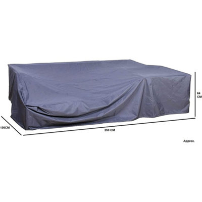 EVRE Breathable Weatherproof 600D Oxford Cloth Cover for California Rattan Furniture Set - 3