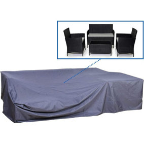 EVRE Breathable Weatherproof 600D Oxford Cloth Cover for Madrid Rattan Furniture Set - FREE NEXT-DAY DELIVERY