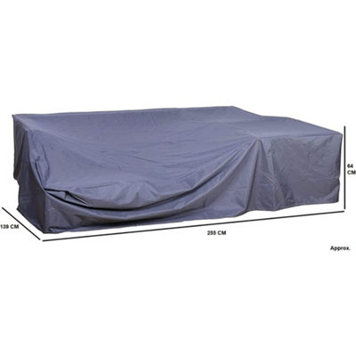 EVRE Breathable Weatherproof 600D Oxford Cloth Cover for Miami Rattan Furniture Set - 3