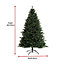 EVRE Brunswick Spruce Artificial Christmas Tree 4ft with 200 PE/PVC Tips, Hinged Branches & Strong Metal Stand
