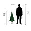 EVRE Brunswick Spruce Artificial Christmas Tree 4ft with 200 PE/PVC Tips, Hinged Branches & Strong Metal Stand