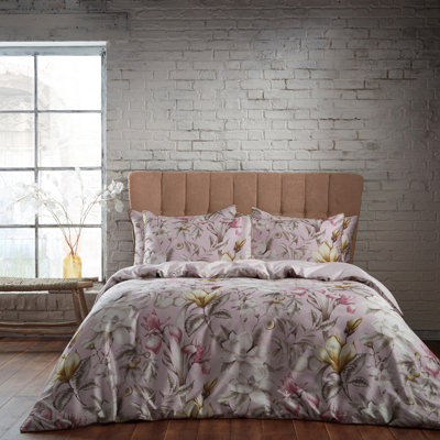 EW by Edinburgh Weavers Lavish Floral Cotton Sateen Duvet Cover Set