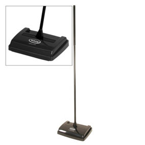 Ewbank 525 Manual Floor and Carpet Sweeper, Black