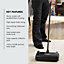 Ewbank 525 Manual Floor and Carpet Sweeper, Black