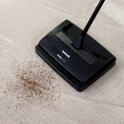 Ewbank 525 Manual Floor and Carpet Sweeper, Black