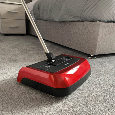 Ewbank 830UKR Evo3 Manual Carpet Sweeper, Red