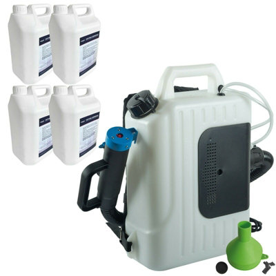 Ewbank EW5000PACK Commercial Disinfecting Fogger, 4x Disinfectant Included