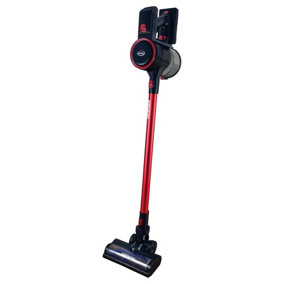 Ewbank EWVC3210 AIRDASH1 2-In-1 Cordless Stick Vacuum Cleaner, HEPA Filter, 700 ml Dust Capacity, Red/Black