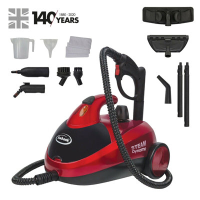 Ewbank SC1000 Dynamo Steam Cleaner & Sanitiser, Red