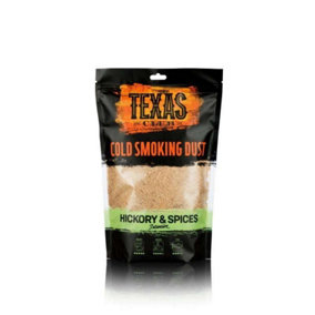exas Club Hickory & Spices Dust, 500g - Elevate Your Cold Smoking Experience with Abundant Aromas and Expressive Flavors