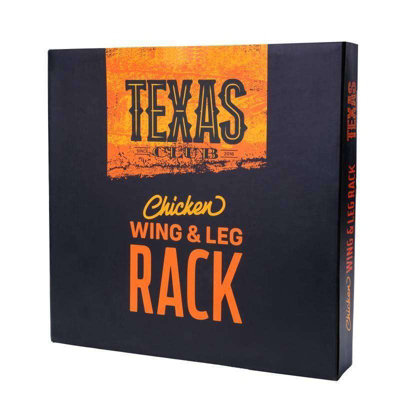 exas Club Stainless Steel Chicken Wing and Leg Rack  Elevate Your Grill Game - 5
