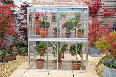 Exbury 5 Feet Classic Growhouse - Aluminium - L151 x W79 x H181 cm - Anthracite