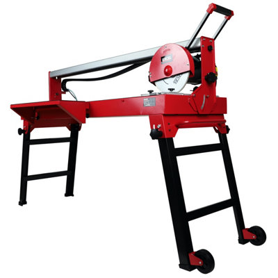 Excel 1250mm Bridge Wet Tile Cutter 1200W 240V with 1260mm Table Cuts ...