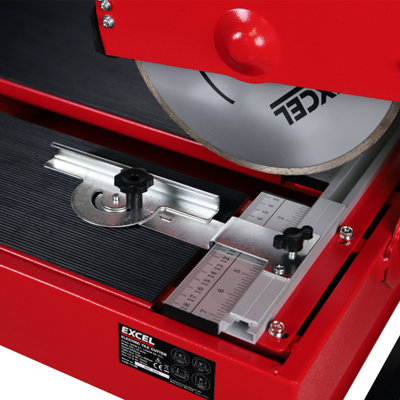 Excel 1250mm Bridge Wet Tile Cutter 1200W 240V with 1260mm Table Cuts ...