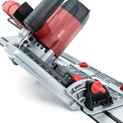 Excel 165mm Plunge Saw 1200W 240V with Guide Rail Set