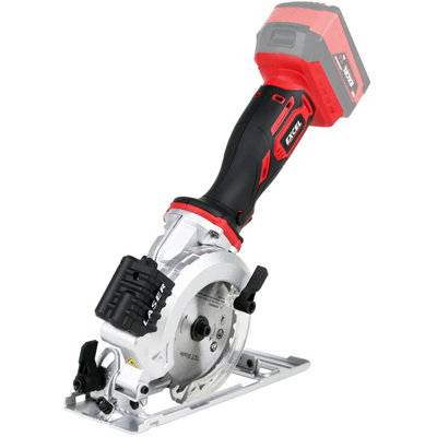 Excel 18V 115mm Mini Circular Saw with 2 x 5.0Ah Battery & Charger - 6