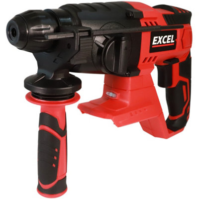 Excel 18V 5 Piece Cordless Power Tool Kit with 2x 4.0Ah Batteries ...