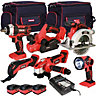 Excel 18V 6 Piece Power Tool Kit with 3 x 5.0Ah Batteries EXL10195