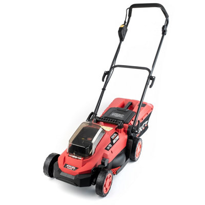 Excel 18V Brushless Lawn Mower 330mm 5 Adjustable Height with 1 x