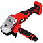Excel 18V Cordless Angle Grinder 115mm with 1 x 2.0Ah Battery & Charger
