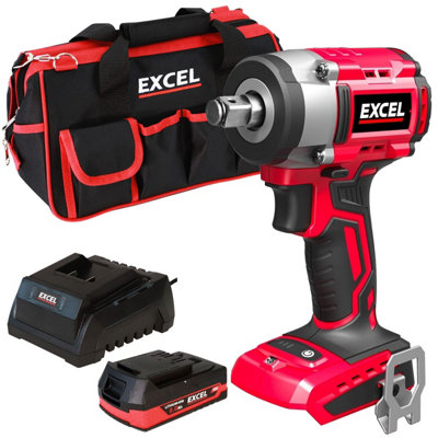 Excel 18V Cordless Drain Cleaner With 1 X 2.0Ah Batteries Charger & Bag - View #11