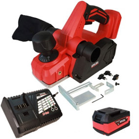 Excel 18V Cordless Planer 82mm with 1 x 5.0Ah Battery & Charger EXL580B