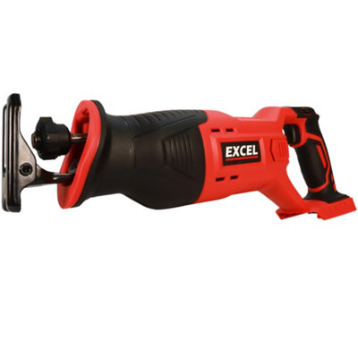 Excel 18V Cordless Reciprocating Saw with 1 x 2.0Ah Battery & Charger EXL262