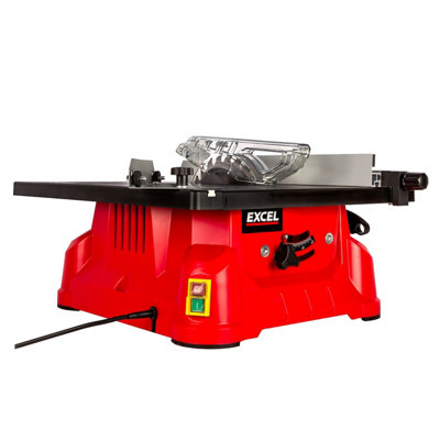 Excel 210mm portable table saw deals 1500w