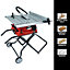 Excel 250mm Portable Table Saw 1800W/230V TCT Multi-Material Cutting Blade with Stand
