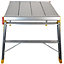 Excel 600 x 600mm Heavy Duty Multi Purpose Platform Work Bench Folding Hop Up Pack of 2