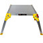 Excel 600 x 600mm Heavy Duty Multi Purpose Platform Work Bench Folding Hop Up Pack of 2