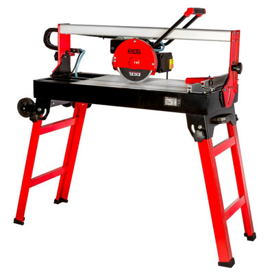 EXCEL 620MM WET TILE CUTTER 800W 230V WITH WATER-COOLED PRECISION
