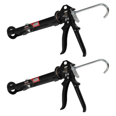 Excel Caulking Gun Heavy Duty Sealant Silicone Adhesive Mastic