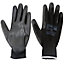 Excel Durable Grip Working Gloves Black Size L Pack of 12