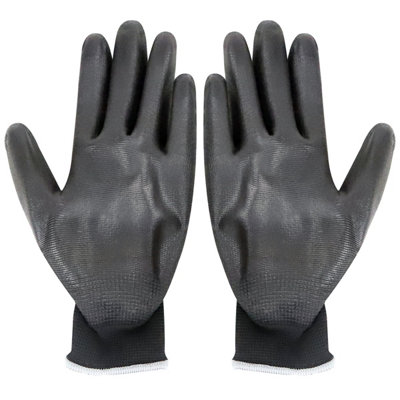Excel Durable Grip Working Gloves Black Size XL Pack of 12