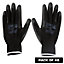 Excel Durable Grip Working Gloves Black Size XL Pack of 48
