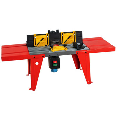 Excel Electric Router Table Aluminium Surface Bench Mounted 1800W