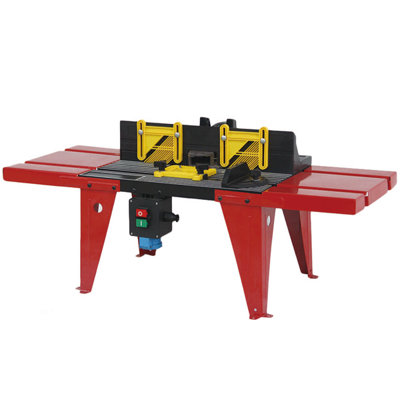 Excel Electric Router Table Aluminium Surface Bench Mounted 1800W