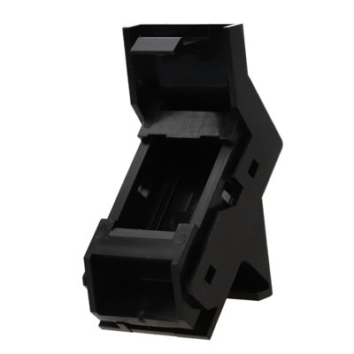 Excel Euro Mod Angled Shutter For RJ45 Keystone Jack FacePlate 25mm x ...