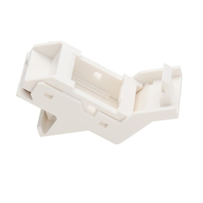 Excel Euro Mod Angled Shutter For RJ45 Keystone Jack FacePlate 25mm x ...