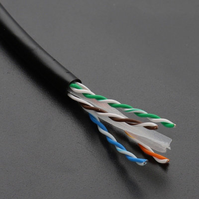 Excel External Copper Cat6 Network Cable U/UTP Outdoor Euroclass Fca ...