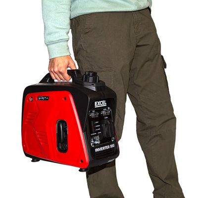 Excel Petrol Inverter Generator 4-Stroke Engine - 800W Power Output, 40CC for Reliable Outdoor use