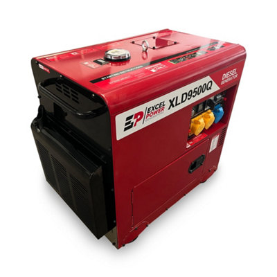 Excel Power XLD9500Q 6.5KW Diesel Generator - 3