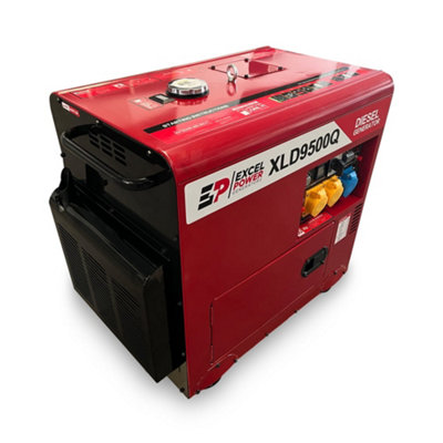 Excel Power XLD9500Q 6.5KW Diesel Generator