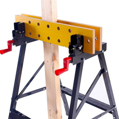 Excel Workmate Flip Top Workbench Foldable Vise Clamping Work Stand ...
