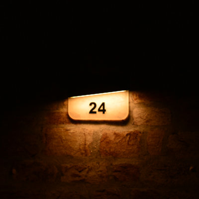 Exclusive LED House Number Wall Light